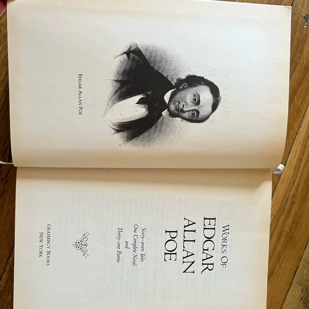 Edgar Allan Poe Selected Works Book